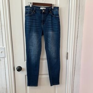 Indigo Blue Skinny Jeans with Stretch Fit kancan 15/31